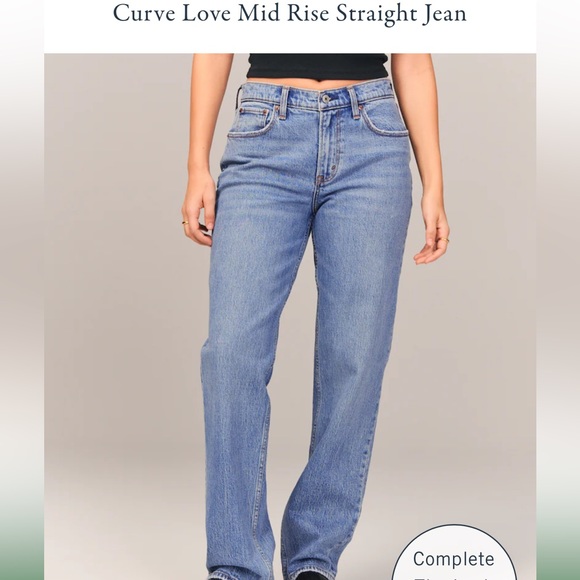 NWOT Abercrombie+Fitch Jeans - Picture 3 of 5